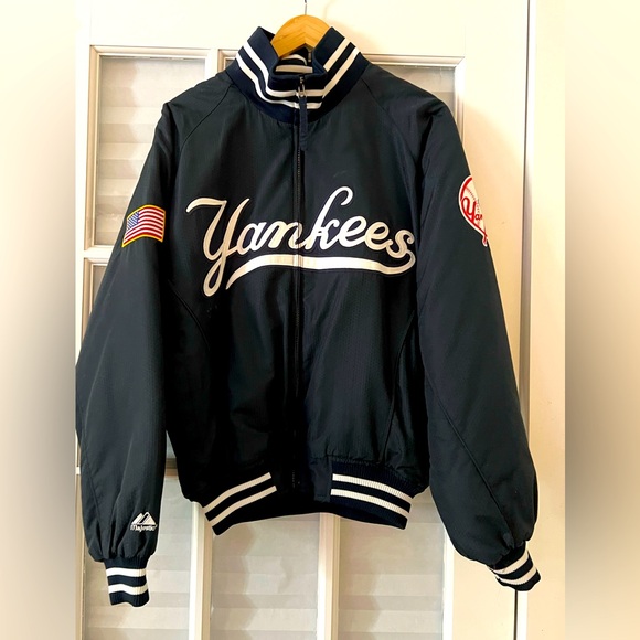 Authentic New York Yankees Majestic Jacket Never Worn Mens M - Picture 1 of 11
